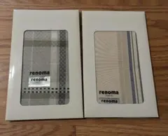 未使用　renoma メンズ ハンカチ 3枚セット