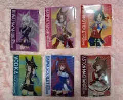 ウマ娘 セブンイレブン ダブルポケットミニクリアファイル コンプセット