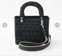 Seemi.byNICE CLAUP ショルダー付きミニトート