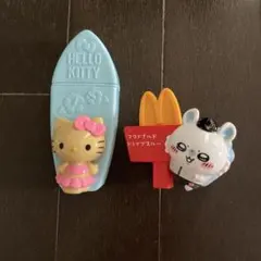 ハローキティ ボート型とちいかわ 鉛筆キャップ セット