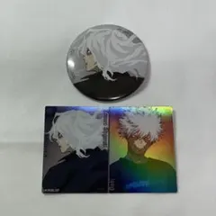 死柄木弔　荼毘　缶バッジ & ホログラムカード セット　ベースヤードトーキョー