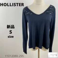 新品HOLLISTER ホリスター トップス 長袖カットソー 肩レース Vネックのサムネイル