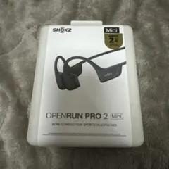 【新品未開封】SHOKZ OPENRUN PRO 2 Mini ブラック