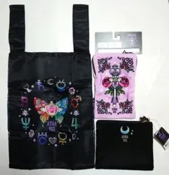 新品 未使用 ANNA SUI×セーラームーン エコバッグ ＆ファスナータオル