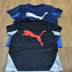 puma 青140/黒120 Tシャツ