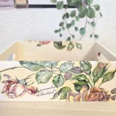 デコパージュꔛꕤリメ缶 ♡鉢カバー ♡小物入れ♡インテリア雑貨