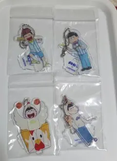 おそ松さん 一松 十四松 アクスタ 4個セット LAWSON コラボ