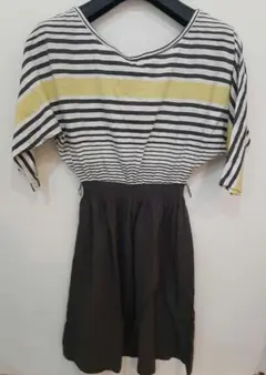 《フォーエバー21/FOREVER21》ボーダーワンピース