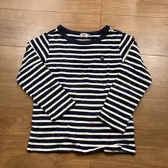 DOUBLE B 紺色長袖カットソー 120