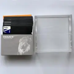 中古5インチフロッピーディスク TEIJIN他 20枚+プラケース