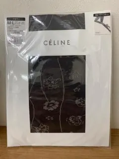 新品★CELINE　デザインタイツ　M-Lサイズのサムネイル