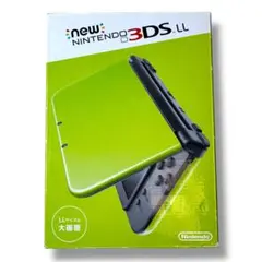 【箱付き・液晶美品】 Newニンテンドー3DSLLライム ブラック 本体 動作品