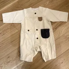 BREEZE シャツ風カバーオール　80cm