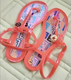 FENDI フェンディ FFロゴ ラバーサンダル ズッカ マルチカラーのサムネイル