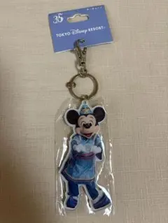 東京ディズニーリゾート 35周年 ミッキー 実写 キーチェーン