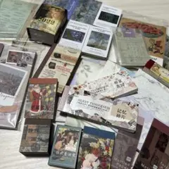 コラージュ素材　紙モノ　まとめ売り　28点