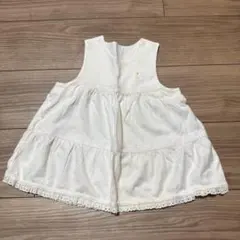 組曲　80cm ワンピース 70-80cm ホワイト ベビー　チュニックのサムネイル