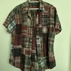 Ralph Lauren パッチワーク 半袖シャツ XLのサムネイル