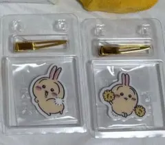 ちいかわ　うさぎ　ヘアクリップ　アクリル