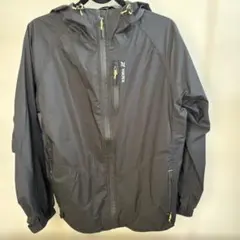 レディース　メンズ　TULTEX ブラックナイロンジャケット　L