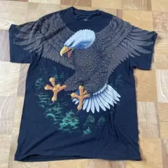 TravisScott着用 LIQUID BLUE イーグル Tシャツ ブラック - メルカリ