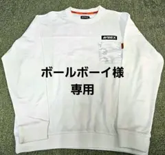 AVIREX ゴルフ スウェット ホワイトダンボールニット　XL