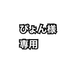 ぴょん様専用ページ