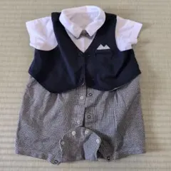 MIKI HOUSE セレモニースーツ ショートオール 80cm