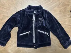 RONI JEANS トップス　ジャケット　SSサイズ　青　ベロア