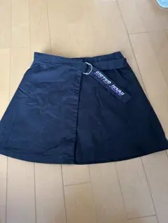 SISTER JENNI シスタージェニィ スカート 黒 150 ベルト