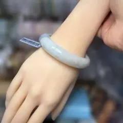 本翡翠 バングル 氷種 19cm - メルカリ