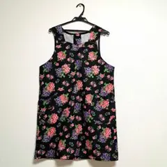 未使用 FEILER フェイラー 花柄 エプロン ブラック シェニール織 美品 Feiler フェイラー シェニール織 花柄 エプロン タオル地