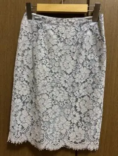 ナチュラルビューティーベーシック　レーススカート