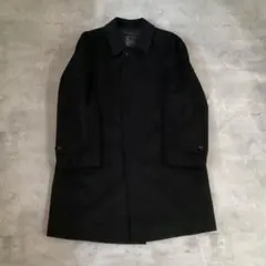 美品　高級　EDWARDS エドワーズ　チェスターコート　カシミヤ100% PIACENZA カシミヤ100% チェスターコート ブルー W-611-E | EDWARD'S