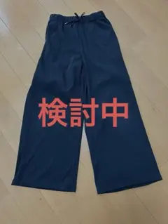 GU パンツ　ブラック