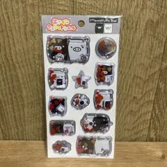 【正規品】エアインマスコットシール モノクロブー サンエックス