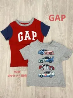 GAP 車のプリント Tシャツ 2枚セット 90㎝