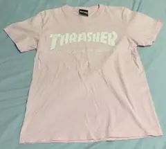 THRASHER スラッシャー 半袖 Tシャツ ピンクのサムネイル
