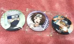 NARUTO　海外限定　カカシ　オビト　リン　缶バッジ　3点セット