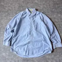 と*も様 L.L.Bean BDシャツ オックスフォード ブルー 17.5 相当