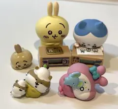 【5点まとめうり】ちいかわ　ナガノ　サンリオコラボ　時計　フィギュア　うさぎ