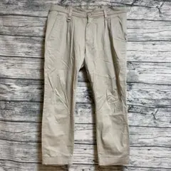 UNIFORM EXPERIMENT PANTSベージュ 4 USED 日本製のサムネイル