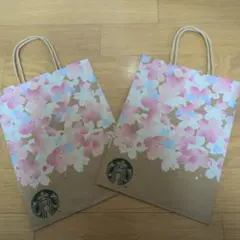 スターバックス 桜　ショッパー　 2枚セット