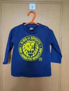 新日本プロレス トレーナー 80 ネイビー