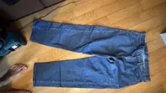 GAP ストレートデニムパンツ インディゴブルー