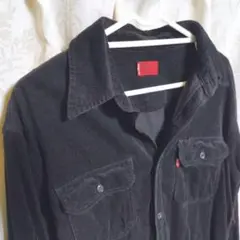 【Levi's RED TAB】コーデュロイ アウター シャツ ブラック 無地