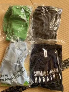 マラソン参加賞Tシャツ4枚セット