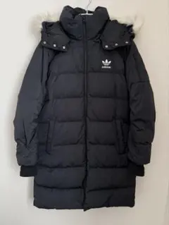 adidas アディダス ダウンジャケット　ベンチコート　Ｍサイズ　ブラックのサムネイル