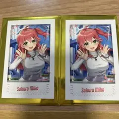 ホロライブ hololive ランダムチェキ風カード 0期生＋2期生 さくらみこ