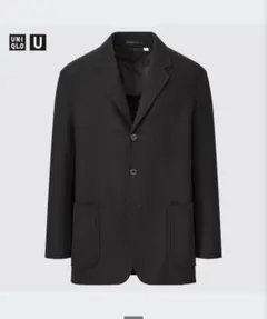 新品未使用タグ付き リラックスフィットジャケット ユニクロユー 黒 XS